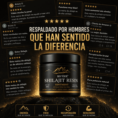 SHILAJIT 100% PURO (SIN MEZCLAS)⚡COMPRA 1 Y RECIBE 2 FRASCOS + BRINDES EXCLUSIVOS🎁