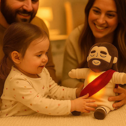 PRODUCTO EXCLUSIVO PELUCHE DE LUJO QUE RESPIRA: JESUS MI FIEL AMIGO